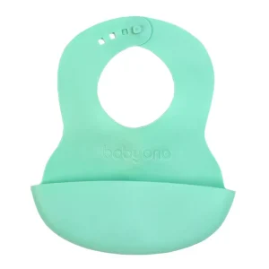 Babyono előke műanyag puha állítható