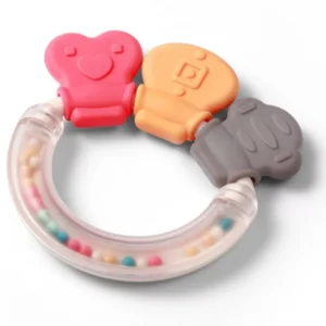 Babyono csörgő és rágóka karika