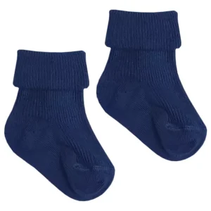 Sötétkék újszülött babazokni